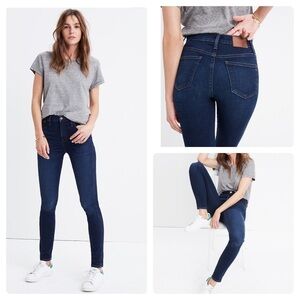 New Madewell 10” High Rise Skinny Jeans